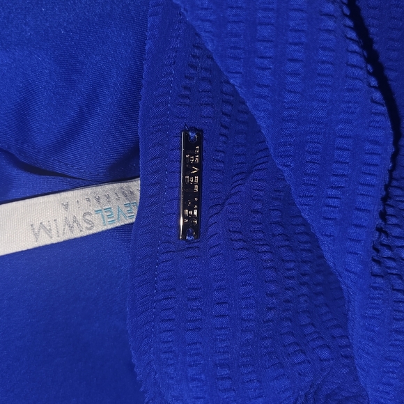 NWT Sea Level Swim Messina One-Shoulder Tie Waist One-Piece Swimsuit Cobalt  16 - Picture 11 of 13